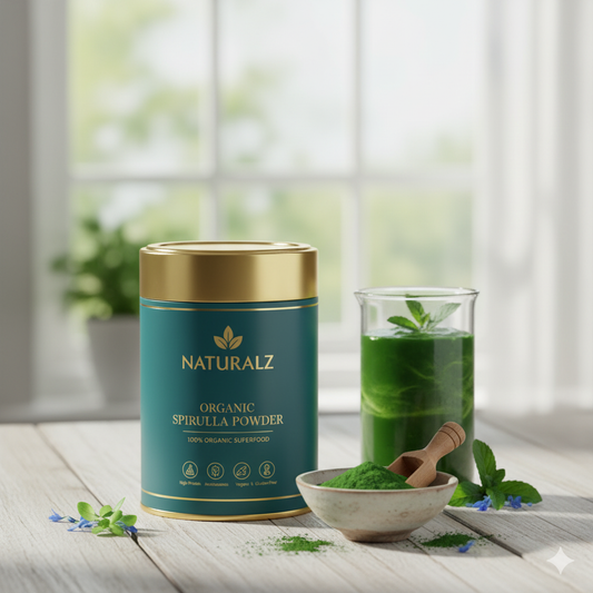 Organic Spirulina Powder | Naturalz Superfood & Immunity Booster